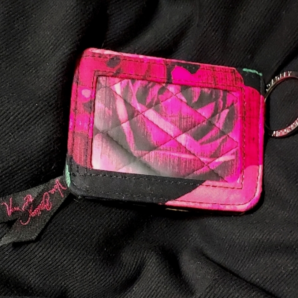 Vera Bradley ROSE Key Chain Wallet   FINAL